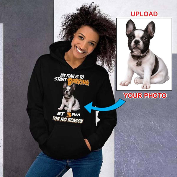 Unisex Hoodie - Featuring Your Own Dog! - 4 Terriers Only