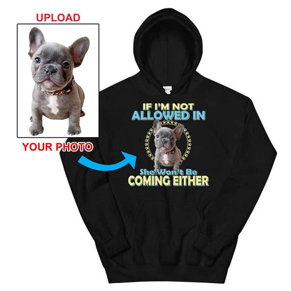 Unisex Hoodie - With Your Dogs Photo On It! - 4 Terriers Only