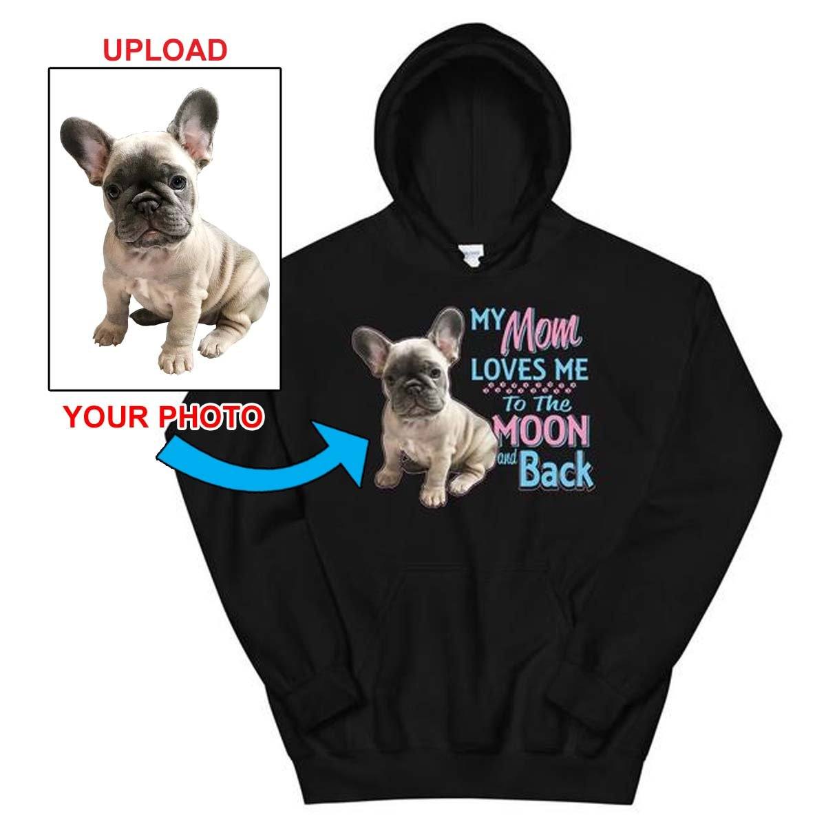 Unisex Hoodie - With Your Own Dogs Photo On It! - 4 Terriers Only