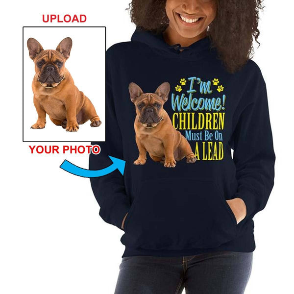 Unisex Hoodie - With Your Own Dogs Photo On It! - 4 Terriers Only