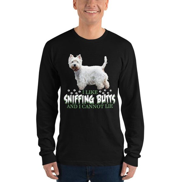 Unisex Long sleeve t-shirt - Featuring Your Own Dog! - 4 Terriers Only