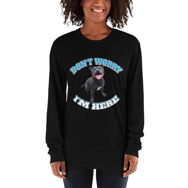 Unisex Long sleeve T-Shirt - Featuring Your Own Dog! - 4 Terriers Only