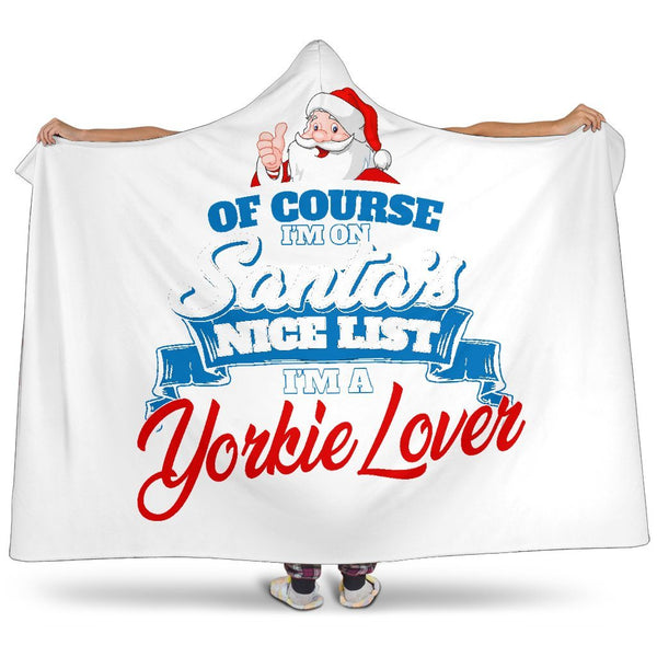 Yorkie Lovers,These Custom Made Hooded Blankets Are Fantastic, and Not Available in Stores - 4 Terriers Only