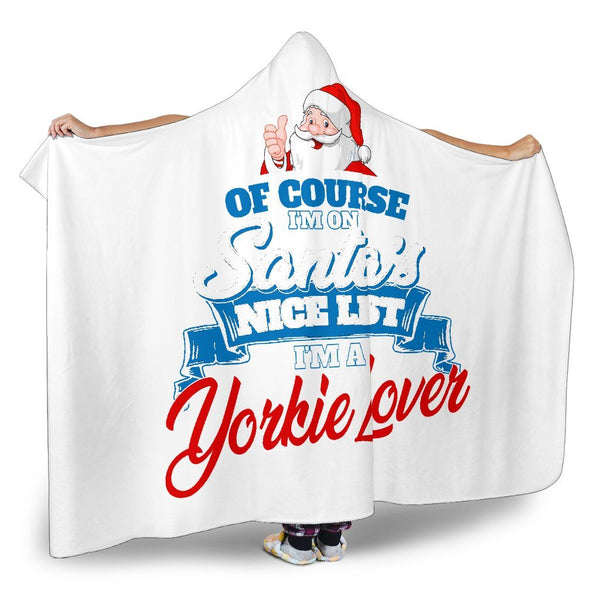 Yorkie Lovers,These Custom Made Hooded Blankets Are Fantastic, and Not Available in Stores - 4 Terriers Only