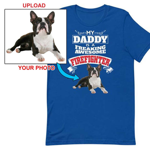 Your Own Dogs Photo On Your T-Shirt - 4 Terriers Only