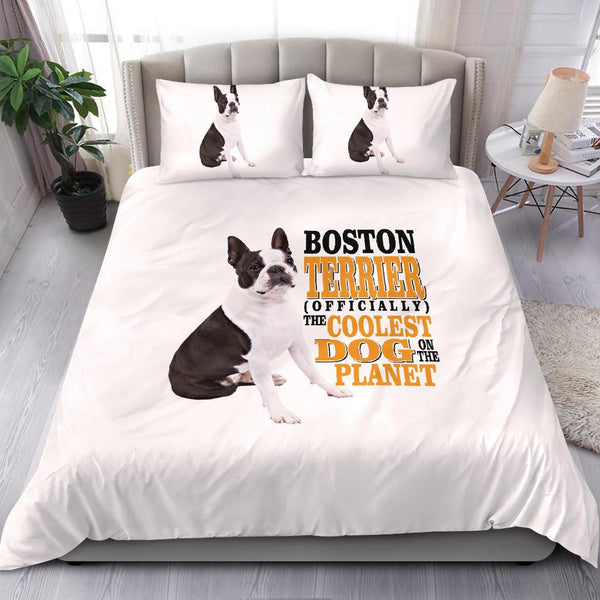 Your Own Dogs Photo Printed On This Beautiful Bed Set - 4 Terriers Only