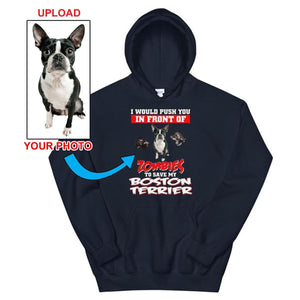 Your Own Dogs Photo Printed On This Fantastic Hoodie - 4 Terriers Only