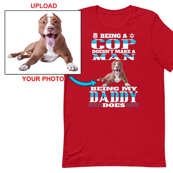 Your Own Dogs Photo Printed On This Fantastic T-Shirt - 4 Terriers Only