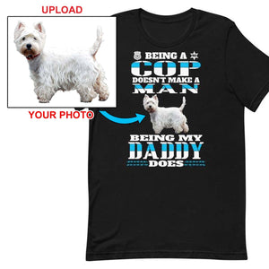 Your Own Dogs Photo Printed On This Fantastic T-Shirt - 4 Terriers Only