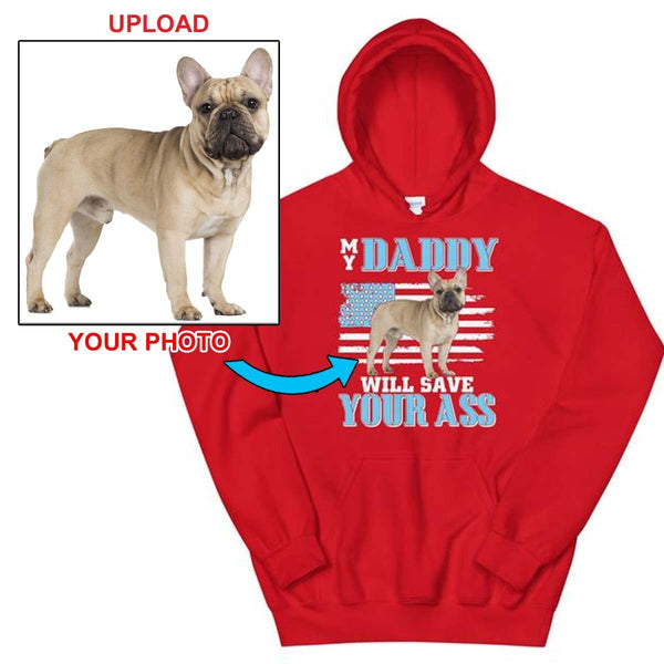 Your Own Hoodie - With Your Dogs Photo On It! - 4 Terriers Only