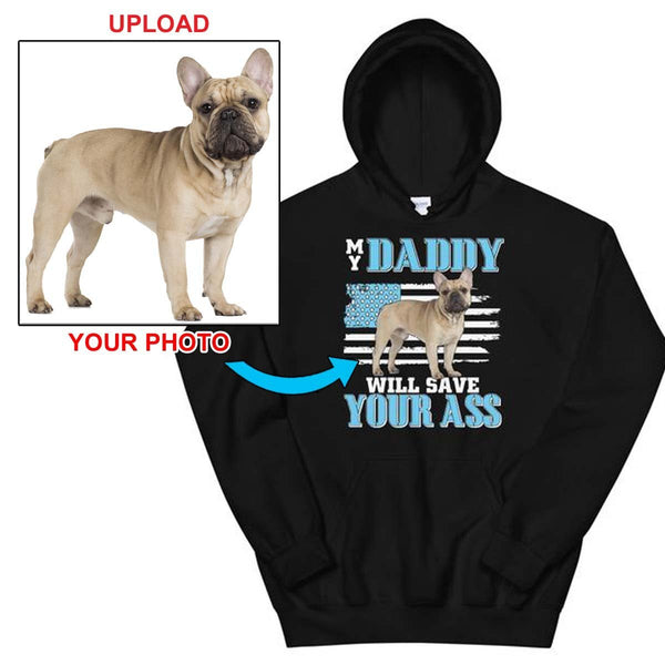 Your Own Hoodie - With Your Dogs Photo On It! - 4 Terriers Only